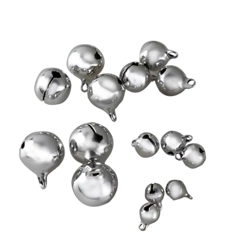 Happyyami 100 Piezas Campanas De Gato para Collares Campanas para Mascotas Campana De Collar De Perro Campanas para Cachorro Campanas para Perro Silver