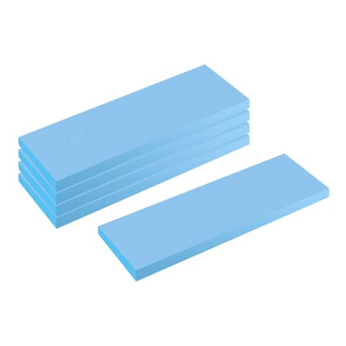 SZLIFE 5 Pezzi Blocchi di Schiuma rettangolari Piastra di Base Diorama Pannello di Schiuma Vuota Materiali da Costruzione per Artigianato sculture Accessori, 3 Cm di Spessore