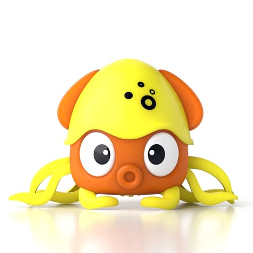 Image of Lifelong Cuppy Crawling Octopus Toy for Babies | Musical Toy with Lights & Obstacle Sensor | Type-C Charging | BPA-Free, Safe for Toddlers | Baby Learning Toy for Tummy Time, Crawling & Motor Skills