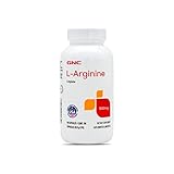 GNC L-Arginina 500 mg Suplemento Alimenticio en Cápsulas, 90 Cápsulas, Aminoácido de Uso Nutricional, Fórmula para...