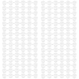 Uonlytech 30 piezas Bote Plástico Almacenamiento Pintura con Tapa Apilable para Escuela Manualidades DIY Pintura Artística