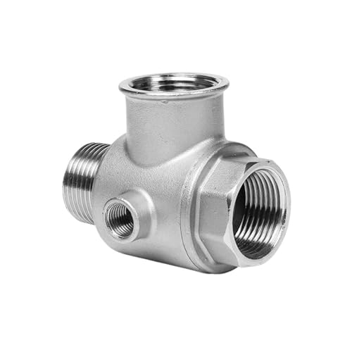 Válvula de 5 vías de 1 pulgada en acero inoxidable para evitar reflujo en bomba horizontal 4