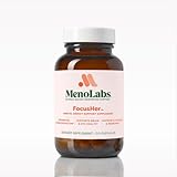 MENOLABS® FocusHer™ Mental Energy Support Supplement – Caffeine-Free Focus, Concentration & Memory – enXtra® & Lutemax 2020® – Menopause, Brain & Eye Health – 30 Capsules, 30-Day Supply