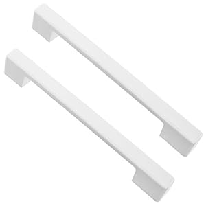 Spares2go Universal Chest Freezer/Commercial Fridge Door Handles (Inner Side : 240mm - 280mm, 320mm, White, Pack of 2)