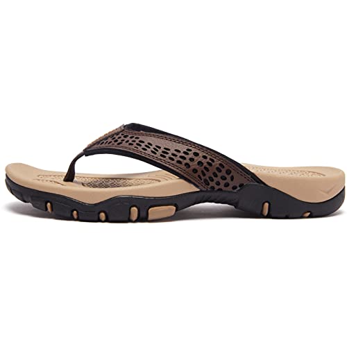 Image of KIIU Mens Thong Sandals Indoor and Outdoor Beach Flip Flop