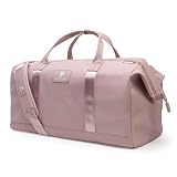 Portland Gear Cascade Standard Duffle Bag, Weatherproof Construction Weekender Travel Bag, Interior Organization Pockets, 35L, Blush