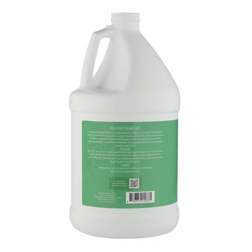 Chris Christensen SmartWash 50 Grooming Shampoo Jungle Apple, Groom Like a Professional, Delightfully Fragranced and Concentrated, Suitable for All Coats, Made in The USA, Gallon