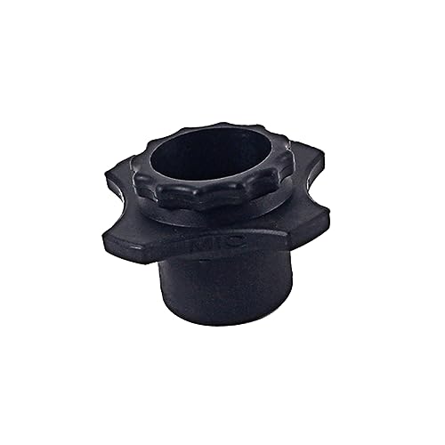 KALLORY 2pcs Microphone Silicone Case Slip Base for Drop Resistance Fit for Ktv and Use Protects From Shocks and Bumps Non Skid Ring for Microphones Black