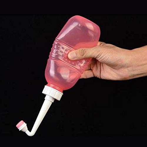 SuPVOX 600 ml Limpador Anal Vaginal Duche Pressure Dophe Flusher Limpar Garrafa
