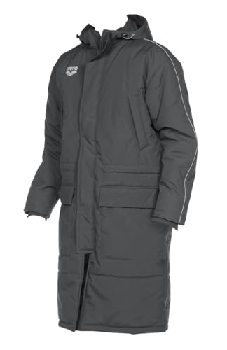 ARENA Unisex Adult Team Line Swim Parka Warm Winter Coat Waterproof Long Jacket for Men and Women Perfect for Swimmers2