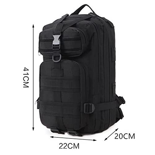 Mochila de senderismo 20L-25L Hombres Mochila militar táctica Mochila Camping Senderismo Trekking Bolsa de camuflaje Mochila táctica del ejército militar al aire libre (Capacity : 20L, Color : 8)