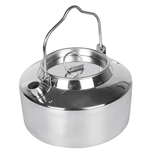 balacoo Camping Coffee Portable Water Boiler Outdoor Stainless Steel Kettle Compact and Easy to Carry