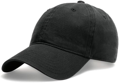 FURTALK Unisex Vintage Unstructured Baseball Cap Washed Cotton Dad Hat