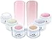 Produktbild 6 x 5ml - BABY BOOMER XXL Spar GEL SET - UV French Make Up Aufbau Ombre ROSA PINK WEISS - Babyboomer Gelnägel - BESTSELLER - Studio Qualität - MADE IN GERMANY