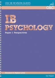 IB Psychology Standard and Higher Level: Paper 1 (OSC IB Revision ...