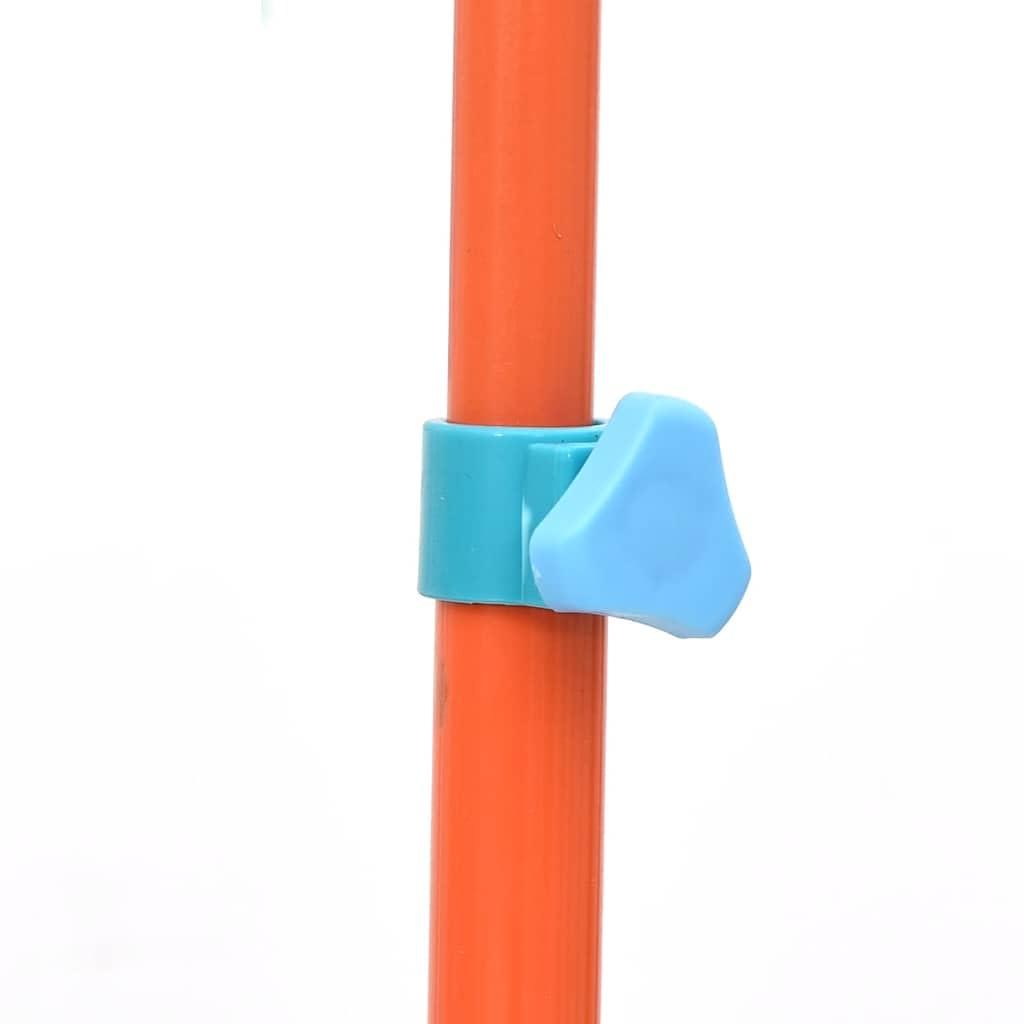 Mangloder - Juego de baloncesto portátil ajustable de 109 a 141 cm, para niños de interior y exterior, entrenamiento deportivo con cesta, anillo de red, para niños a partir de 3 años