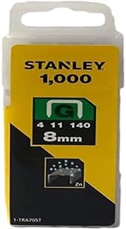 Stanley 1-Tra705T 8mm Heavy-Duty Staple (1000 Pieces)