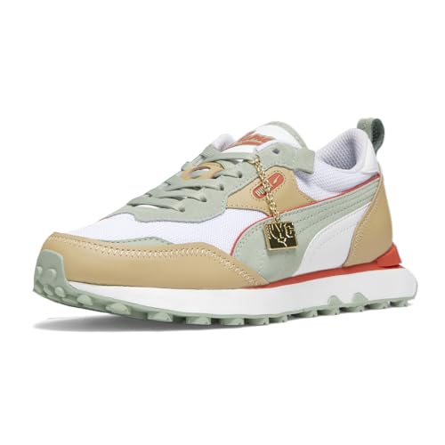 PUMA Womens Rider Fv NYC Flagship Lace Up Sneakers Shoes Casual - White2