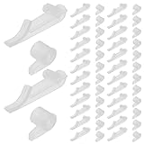 MAGICLULU 100stücke Deckenleuchten-anschlussclips aus Kunststoff Lampenbefestigungsschnallen Halterungen für Lampenfassungen Leuchtenteile Lampenschirmteil Clip-leuchte Led-lichtkabelclips L