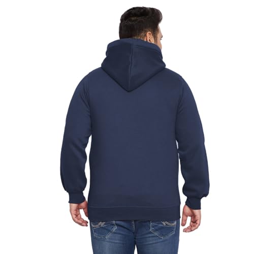 Image of West Gate Clothing Plus Size Mens Cotton Hoodies,Hooded Sweatshirt|100% Cotton Hoodies Plus Size Collection for Men|Fly High Printed Hoodie