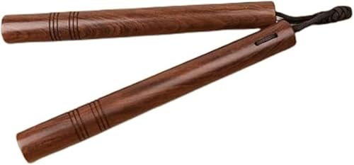 チェーンとケース付きのフォームトレーニングヌンチャクプレミアム練習 安全 練習 道具 適度な 重さ ヌンチャク、おしゃれ、大人、初心者に最適 (A)