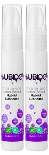 Lubido Hybrid lubricante en gel cremoso hidratante sin parabenos - 30ml (Paquete de 2)