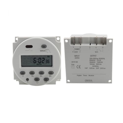 Minuterie programmable LCD 220V pour automatiser l'éclairage de maison