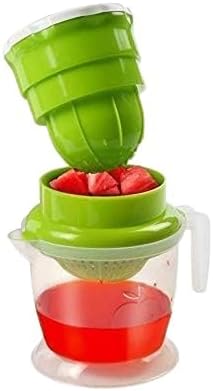 Kitchenware MNL_JCR_1 2 in 1 Orange Juicer Machine Hand Food Grade Plastic orange juice maker (Multicolor pack of 1) 2.95
