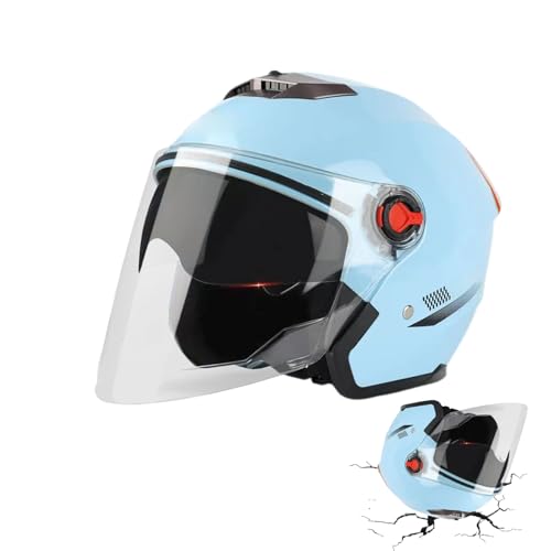 Cascos portátiles con cara abierta con carcasa ABS a prueba de colisiones
