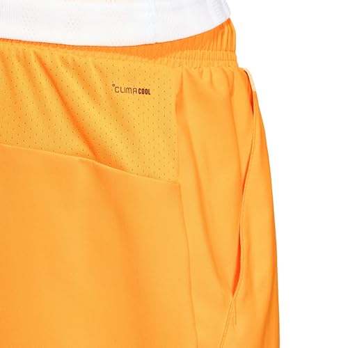 adidas Men's Club Tennis Climacool 2IN1 Shorts, Lucid Tangerine, XS – Ansicht 4