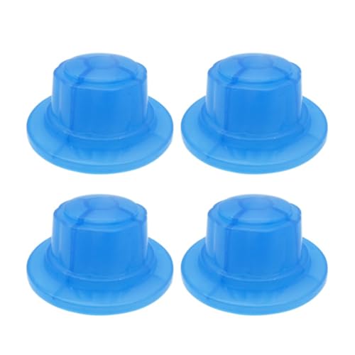 MuchLuckystar Tuercas de fijación de hoja de ventilador, paquete de 4 tuercas de repuesto de ventilador eléctrico de 50 x 22 mm para ventilador de suelo de montaje en pared de mesa, rosca inversa de