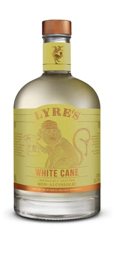 Lyre's White Cane - Bebida espirituosa sin alcohol - Estilo Ron Blanco | Premiado | 700ml