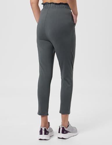 Image of Van Heusen Women High Rise Ruffle Regular Fit Pants