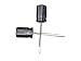 LATTECH 220uF 25V 8X12 +/-20% -40-+105â„ƒ 50 PCS Aluminum Electrolytic Capacitors