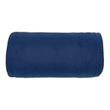 Brookstone Travel Blanket - 2-in-1 Lightweight Fleece Soft Throw Airplane Blanket with Carrying Pouch Travel Essentials, Size One Size, Blue Foot Pocket