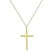 HAXIYA Gold Cross Necklaces for Women Dainty Cross Pendant for Women Non Tarnish de oro 14k puro para Tiny Cross Choker Chain Small Simple Gold Necklace Jewelry Gift for Womens