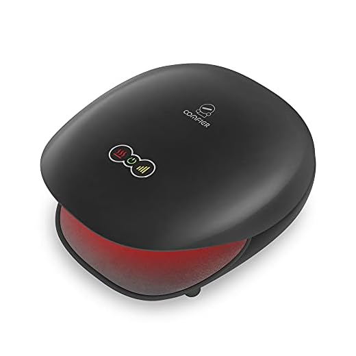 Kabelloses Handmassagegerät | mit Wärme | beheizte Finger-Massagegerät