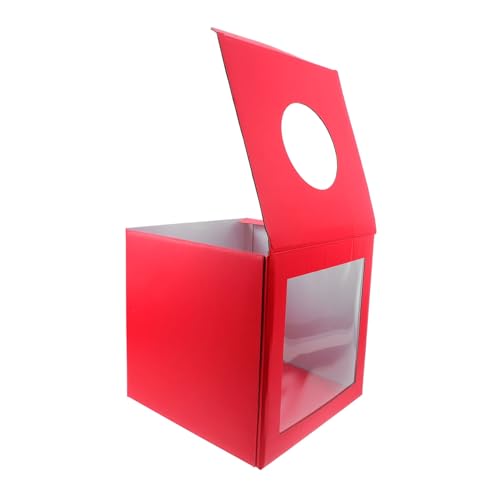 GLEAVI Box Box Box Raffle Ball Box Cardboard Ticket Holder for Events Meetings and Donations Opaque Design Ensures Fairness and Security Versatile for All Special Occasions