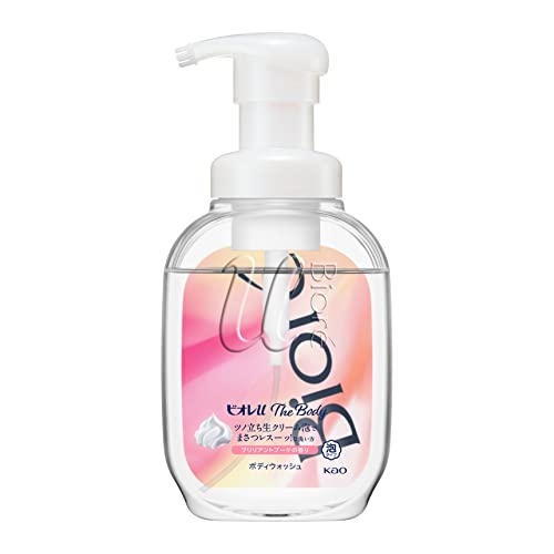 Biore U The Body Foaming Type, Brilliant Bouquet Scent, Pump 18.9 fl oz (540 ml), Highly Lubricated Formula Fresh Cream Foam