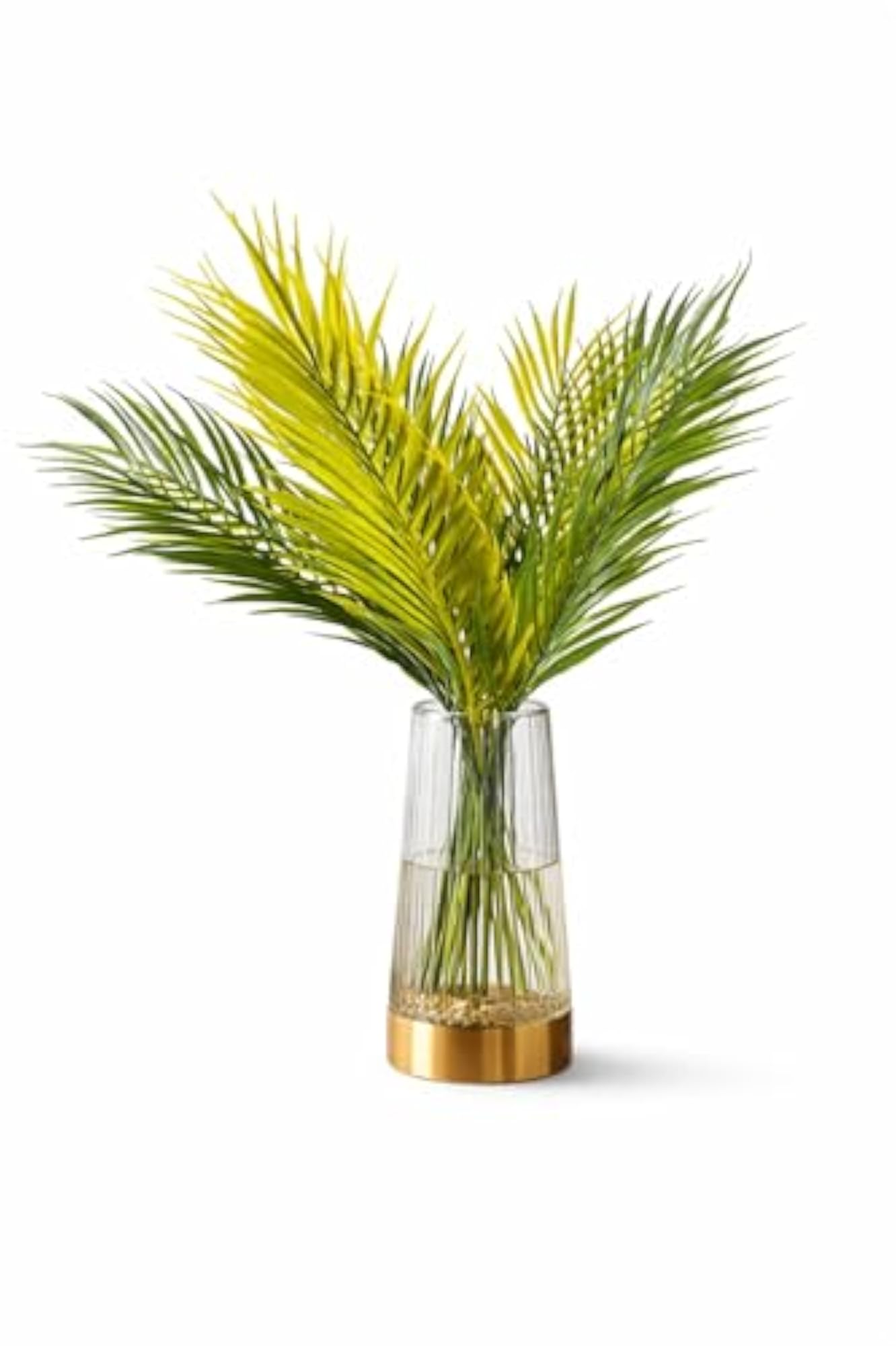 Artificial Palm Leaf Stems, Faux Areca Palm Leaves