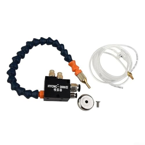 Atomized Cooling And Lubricating Spray System, Suitable For CNC Machine Tools, Lathes, Milling Machines, Drilling Machines Equipped With 300 Mm Cooling Pipe And 1.5 M PU Pipe