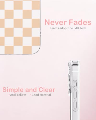 Coque iPhone 16 Pro Max fine antichoc compatible MagSafe beige