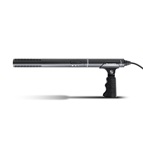 Marantz Professional Audiox 40mm SG-5BC - Battery-Powered Short Shotgun Microphone with 3.5mm Integral Cable