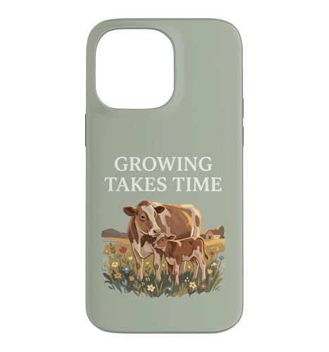 Growing Takes Time ���̎q���̃R�e�[�W�R�A�f�U�C�� �X�}�z�P�[�X iPhone 14 Pro Max �p