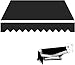 Tenda da sole manuale fai da te (solo tessuto) Sostituzione manuale della tenda da patio retrattile, tettoia esterna for gazebo retrattile, copertura, parasole, riparo for cortile, terrazza, balcone(G immagine