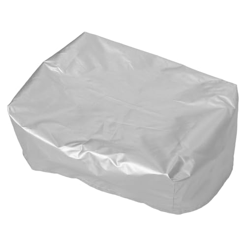 MUELODSIC Housse Anti-Poussière pour Platine Vinyle Vintage Étanche en Tissu Oxford Protection Imperméable 46X36X17 CM Compatible Tourne-Disque et Gramophone Usage Domestique