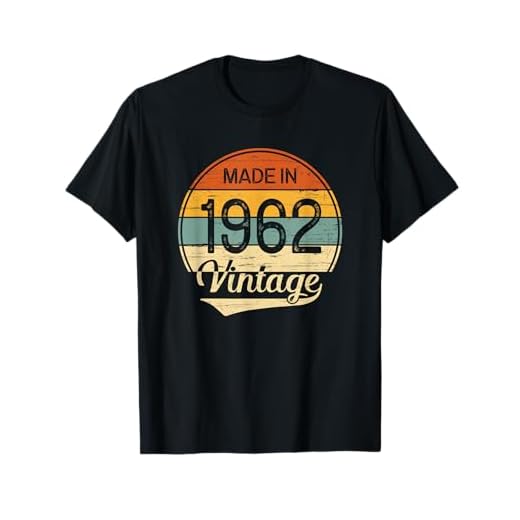 Regalo Hombre Mujer 1962 Cumpleaños - Vintage Made in 1962 Camiseta