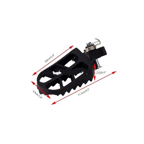 Repose-pieds moto pour Pan America 1250 RA1250S paires de pédales noires - 3