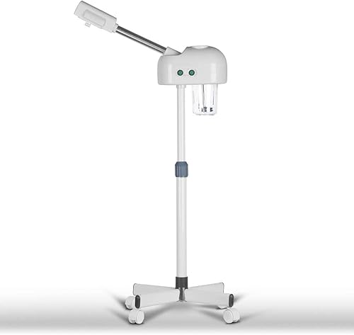 Vaporizador facial profesional con spray y ozono, altura ajustable, spray frío SPA