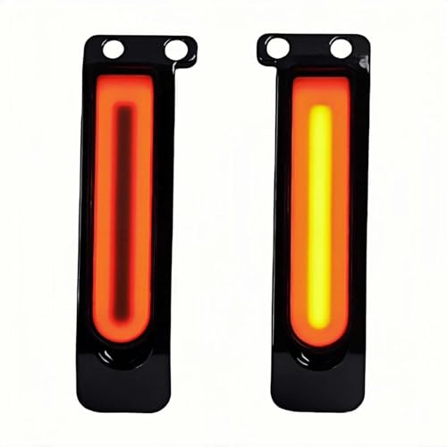 Feu arriere moto clignotant et frein LED haute visibilité pour sacoche Road Glide